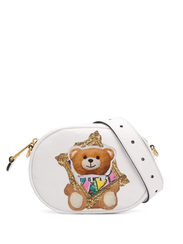 Frame Teddy print belt bag