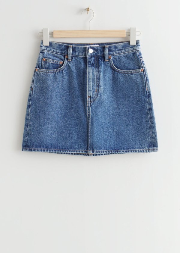 5-Pocket Denim Skirt