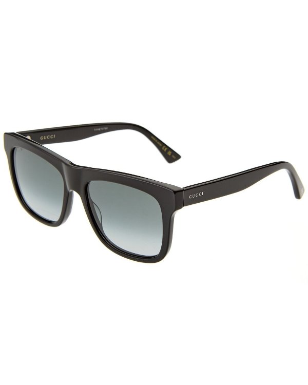 Unisex GG0158SN 54mm Sunglasses / Gilt