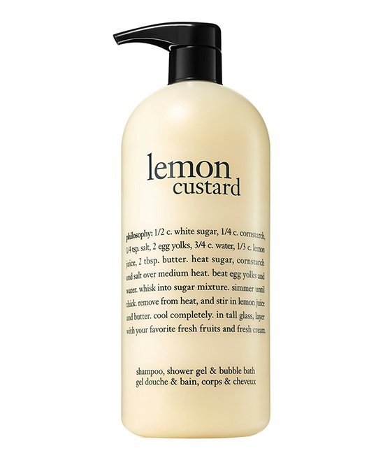 Lemon Custard 32-Oz. Shampoo, Shower Gel & Bubble Bath