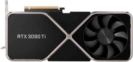 - GeForce RTX 3090 Ti - Titanium and black