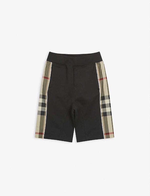 Graham mid-rise cotton shorts 6-14 years