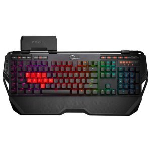 色彩绚丽！G.SKILL RIPJAWS KM780 RGB 红轴机械键盘