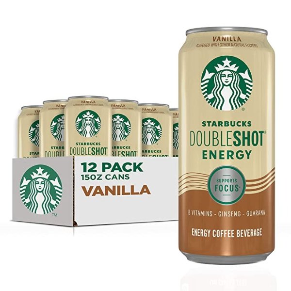 Doubleshot 香草口味能量咖啡 15oz 12罐