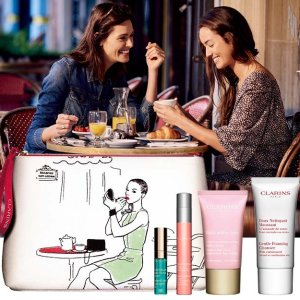 with any $100 order @ Clarins