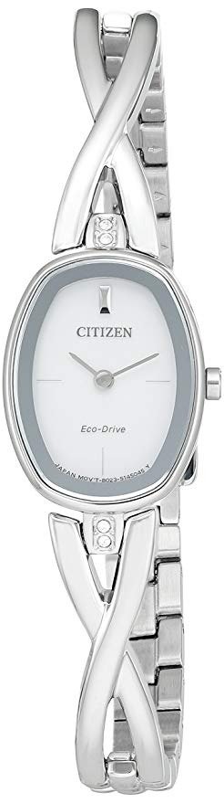 Women's Eco-Drive Stainless Steel Silhouette Bangle Watch