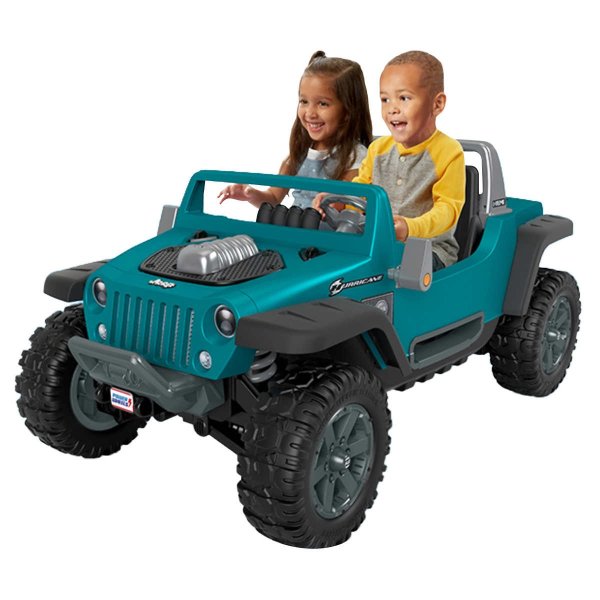 Wheels Jeep Hurricane Extreme, Ride-On Teal