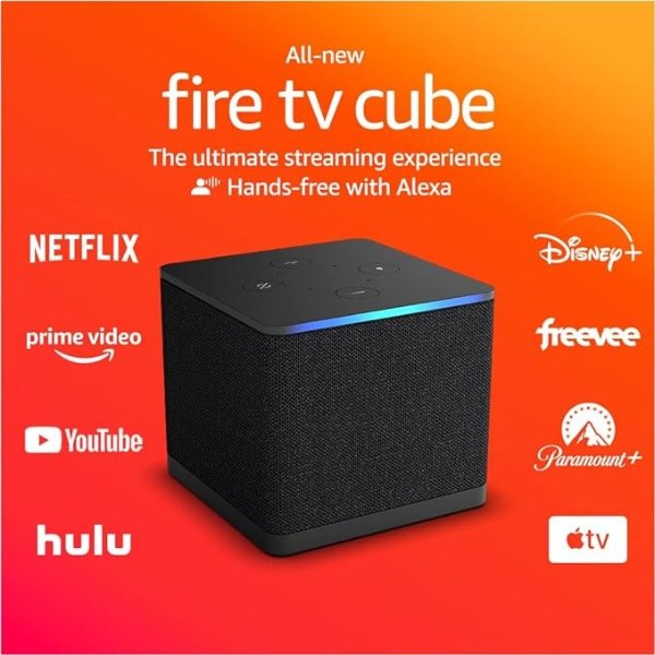 All-new Fire TV Cube 电视盒子