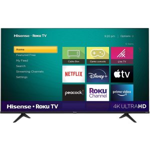 补货：Hisense 65" R6G 4K HDR Roku TV 智能电视 2021款