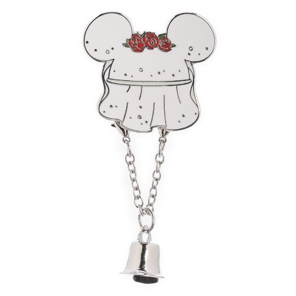 Minnie Mouse Veil Wedding Bells 别针