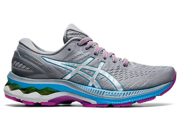 Women's GEL-KAYANO 27 | Digital Aqua/Pure Silver | Running Shoes | ASICS