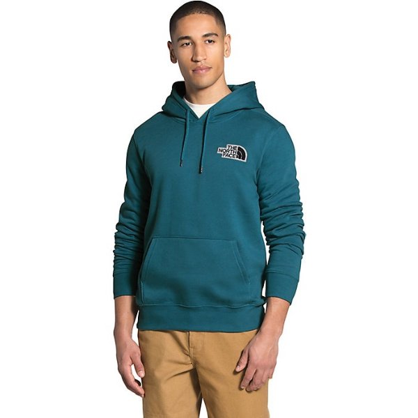 Men's Patch Pullover Hoodie