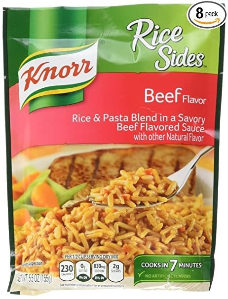 Knorr 即食牛肉饭5.5oz 8包