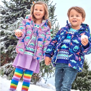 暖融融！Gymboree 儿童棉服外套$23+起