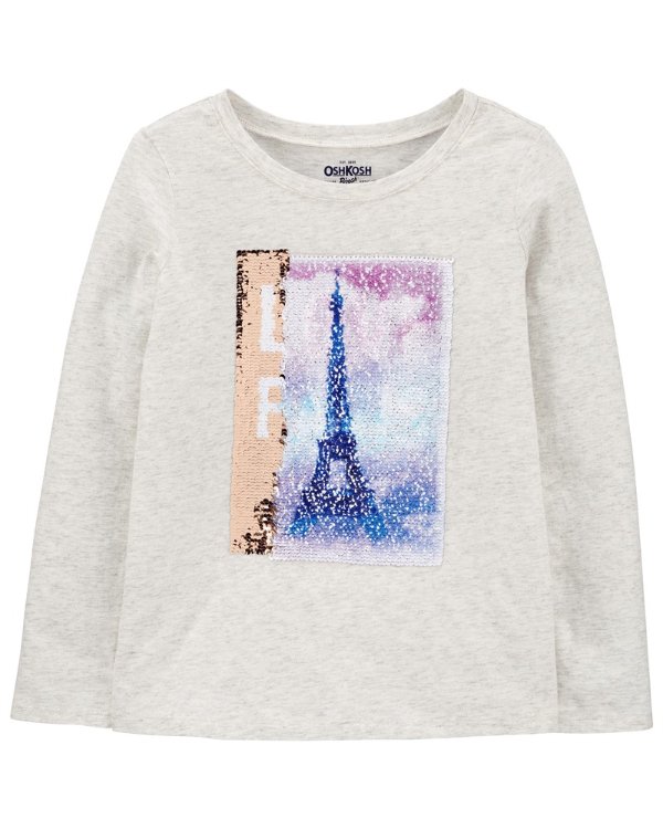 Flip & Reveal Eiffel Tower Shirt