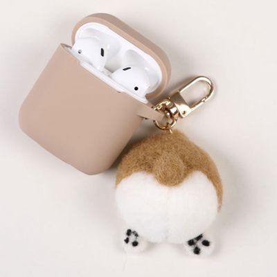 Silicone 3D Funny Cartoon Airpod Cover,Soft Kawaii Kirky Cartoon with Carabiner,Unique Cases for Girls Kids Women Air pods