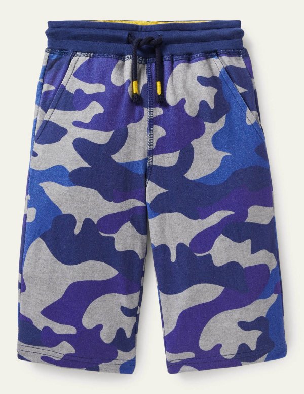 Jersey Baggies - Brilliant Blue Camouflage | Boden US