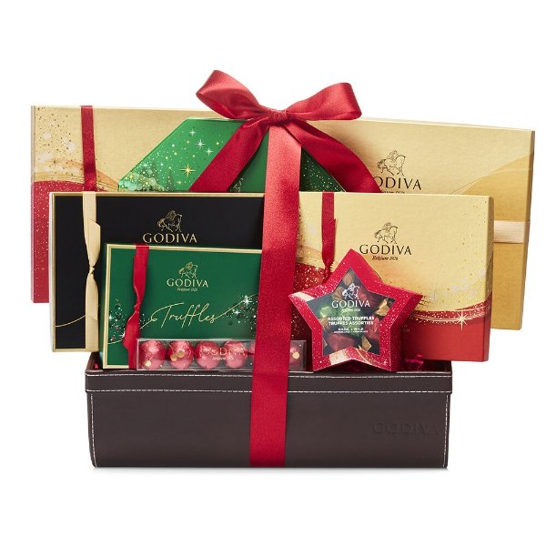 Holiday Luxury Chocolate Gift Basket