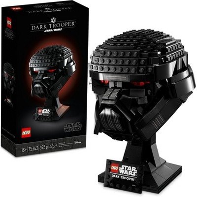 Star Wars Dark Trooper Helmet 75343 Building Kit