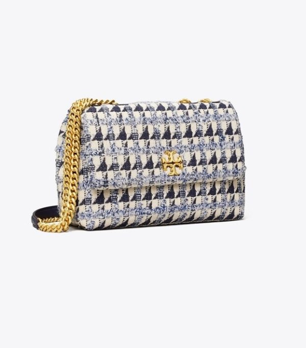 Kira Chevron Tweed Small Convertible Shoulder BagSession is about to end