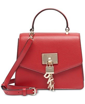 Elissa Top Handle Leather Satchel, Created for Macy's