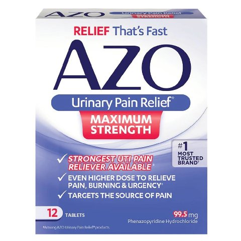 AZOUrinary Pain Relief Maximum Strength Tablets