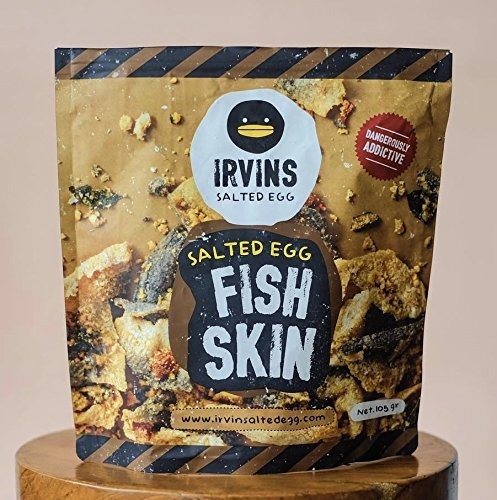 IRVINS Salted Egg Fish Skin Crisps 105g