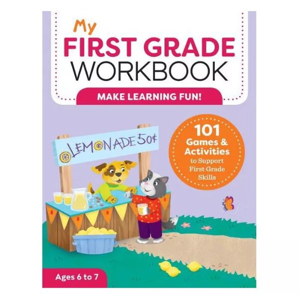 My First Grade Workbook - by Brittany Lynch (Paperback)