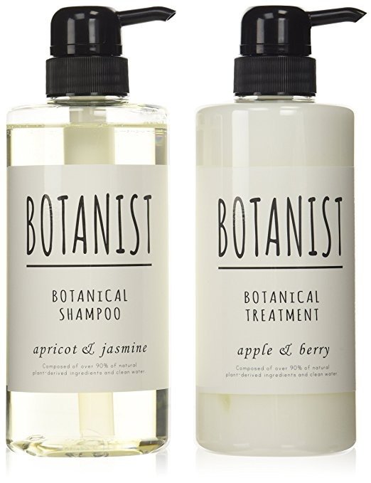 BOTANIST Botanical Shampoo 490ml & Treatment 490g moist set