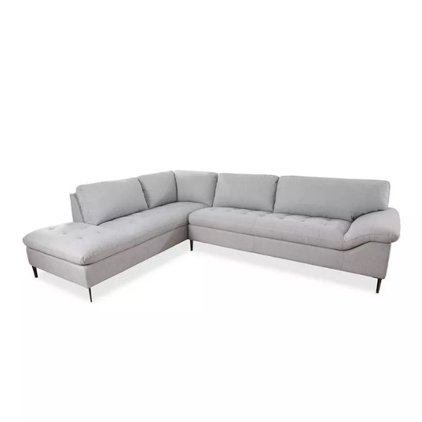 CLOSEOUT! Torbin 90" 2-Pc. Fabric Sectional Sofa, Created for Macy's