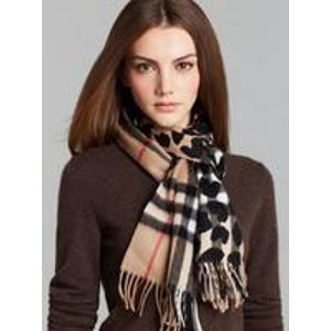 with Burberry Scarf Purchase @ Saks Fifth Avenue