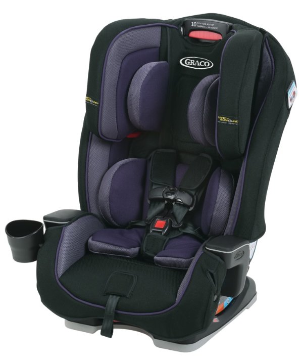 Milestone 3-in-1 Convertible Car Seat featuring Safety Surround, Wynnona