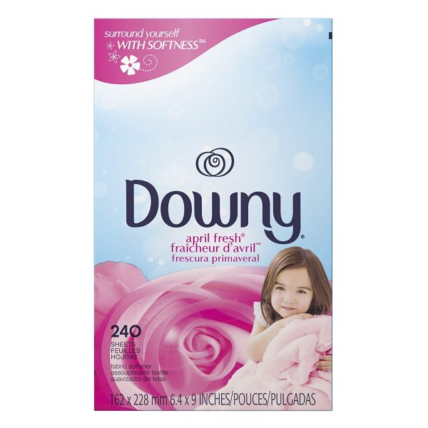 Downy April Fresh Fabric Softener Dryer Sheets, 240 ct