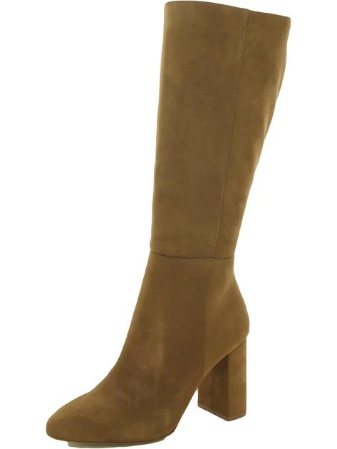 ninny womens pointed toe knee-high boots