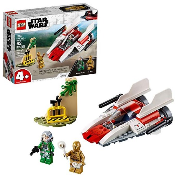 Star Wars Rebel A-Wing Starfighter 75247 4+ Building Kit (62 Pieces)