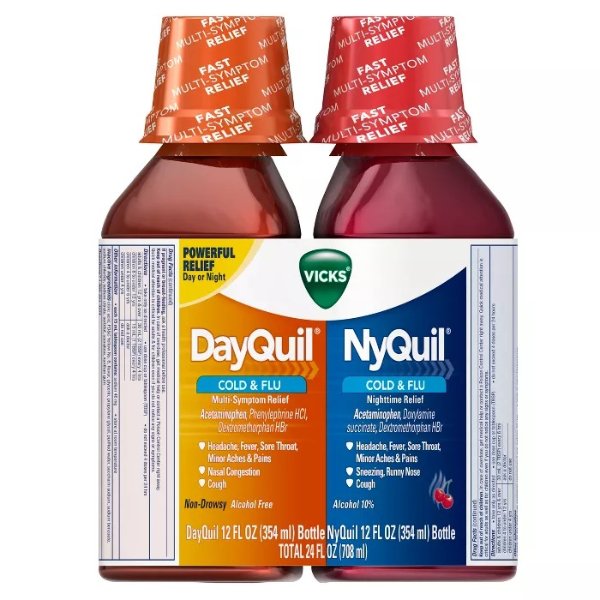 DayQuil & NyQuil 重症感冒糖浆