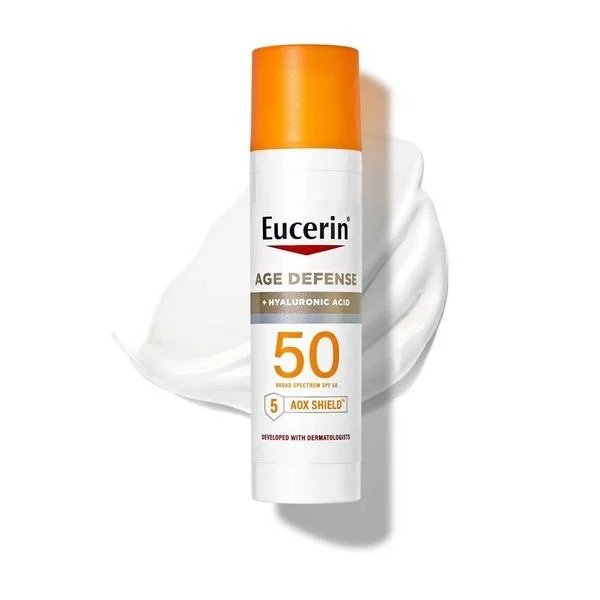 Sun Age Defense SPF 50 Face Sunscreen Lotion, 2.5 Fl Oz Bottle