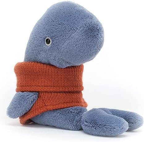 穿毛衣的鲸鱼 毛绒玩具