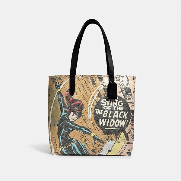 │ Marvel Tote With Black Widow