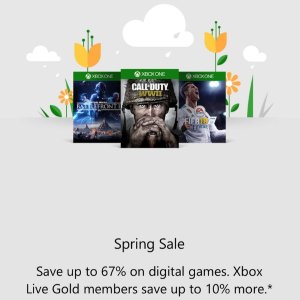 Xbox Games Spring Sale