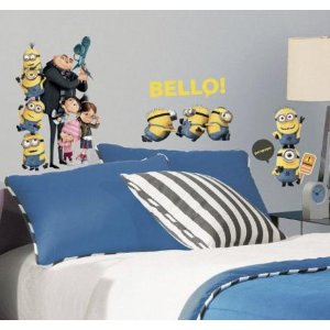 Roommates Rmk2080Scs Despicable Me 2 Peel And Stick Wall Decals