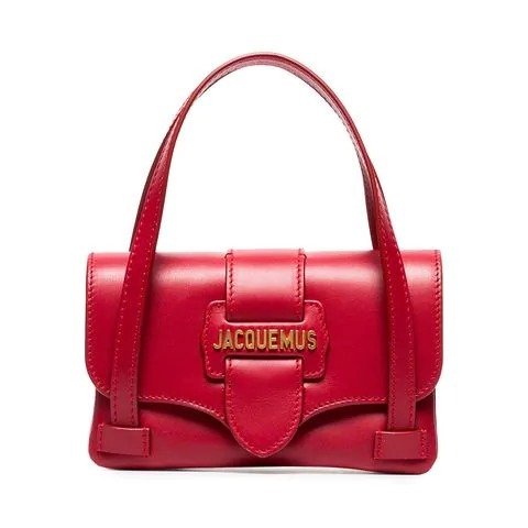 red Le Sac Minho leather mini bag