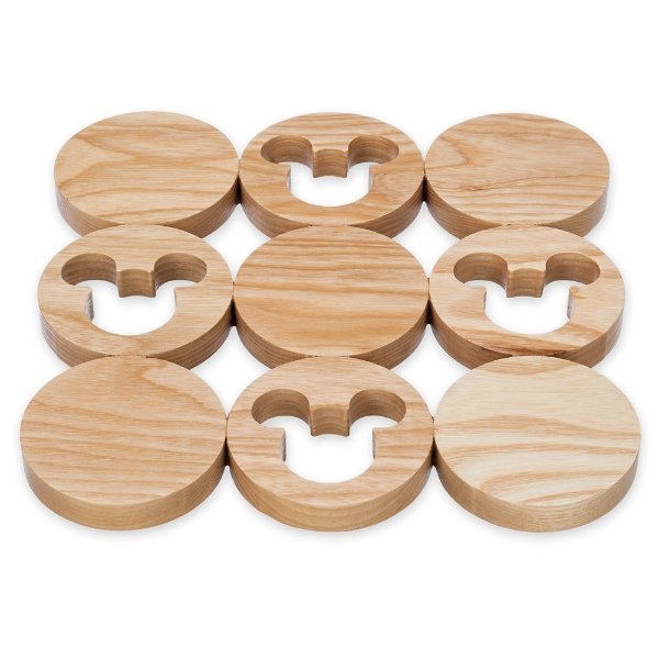 Mickey Mouse Icon 木制隔热垫