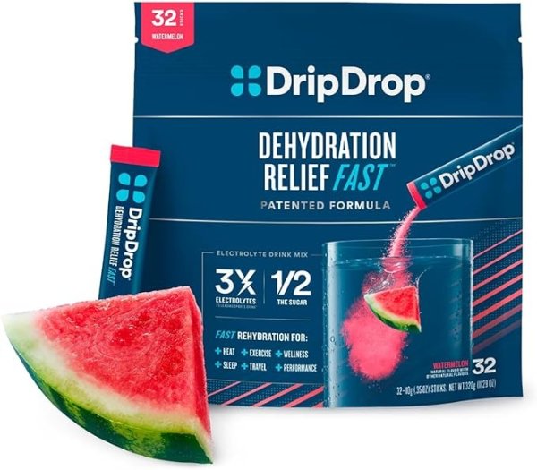 Hydration - Electrolyte Powder Packets - Watermelon - 32 Count