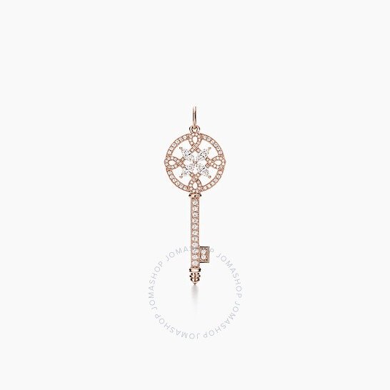 Tiffany Rose Gold Diamond Pendant