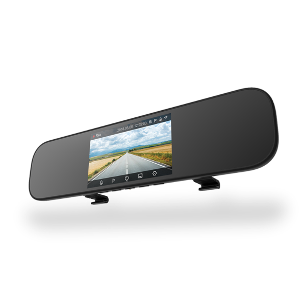Mijia 5 inch Touchscreen Smart Rearview Mirror Car DVR with Voice Control