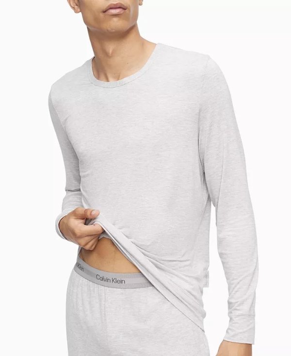 Men's Ultra Soft Modern Modal Crewneck Lounge Sweatshirt