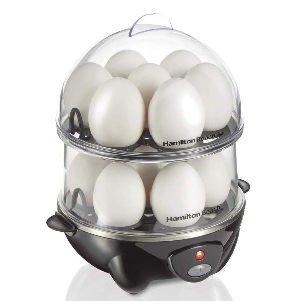 3-in-1 Electric Hard Boiled Egg Cooker, Poacher & Omelet Maker