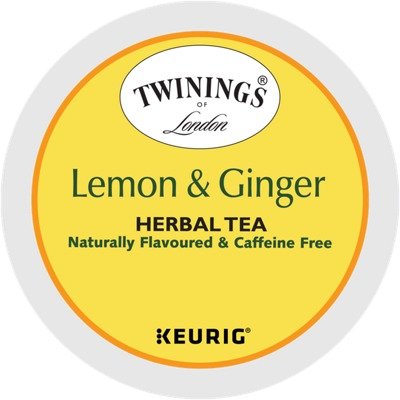 TWININGS® OF LONDON Lemon & Ginger Herbal Tea