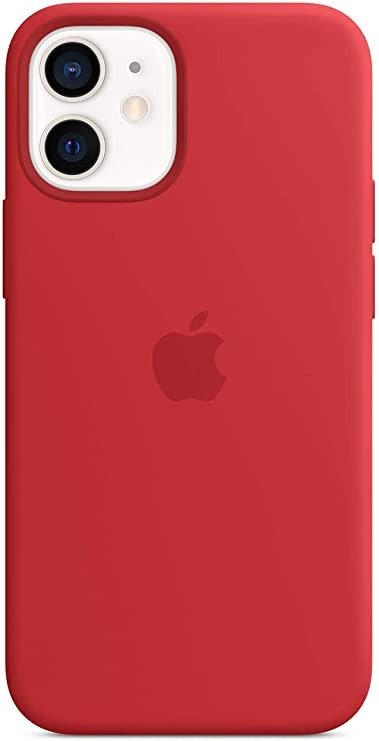iPhone 12 mini 液态硅胶手机壳 红色